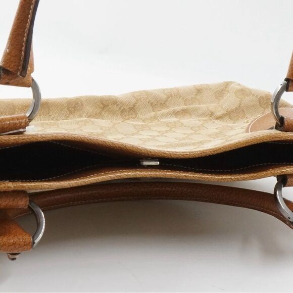 Gucci Vintage Gucci GG canvas Women Brown Tote Bags Pre Loved - Picture 6 of 14